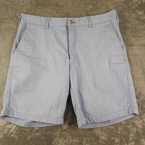 Peter Millar Men's Shorts Blue Active Performance Lightweight Golf Size 32